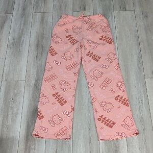 Hello Kitty Peach Pajama Bottoms for Kids
